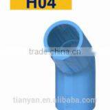 TY High Quality TIS PVC Water Supply Pipes & Fitting 45DEG ELBOW Eco-friendly Cheap Price Full Size Factory Price List Discount thumbnail-2