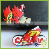 Cheap OEM Silicone Rubber Cartoon Character Shape Pvc Usb Flash Drive