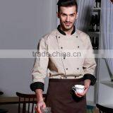 Restaurant Professional Unique Design Cjef Uniform Coat Chef Jacket thumbnail-4