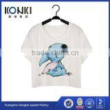 Cartoon Printed Cute Animal for Girls Tank Top for Eropean Market