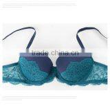 Net Western Style Underwear White Sexy Lace Bra Transparent Lace Bra thumbnail-1