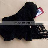 Hot Pink Scarf With Ball thumbnail-6