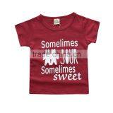 S17498A Kids T-shirt Summer Boys and Girls Short Sleeve T-shirt thumbnail-2
