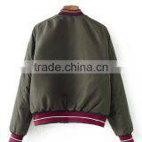 Runwaylover EY1026C Wholesale Custom Classical Sublimation Woman/man Winter Bomber Jacket thumbnail-3