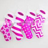 Hot Sale Custom Colorful Christmas Matching Stocking thumbnail-3