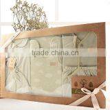 2017 Summer Newborn Baby 100% Organic Cotton Soft Gift Set Infant Clothes Set thumbnail-2