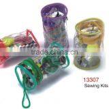 D&D Sewing Kit Set Inside PVC Zipper Pouch With Accessories Household & Traveling Accessory (No13307) thumbnail-1