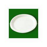 10 Inch Bagasse Pulp Plate thumbnail-1