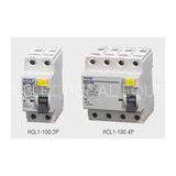 2 Poles AC 230V Electrical Residual Current Circuit Breaker With 16 - 125 Amp