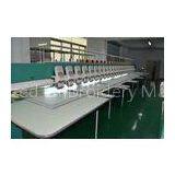 24 Head Garment / Curtain High Speed Embroidery Machines 9 Needle 1200RPM