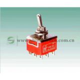 Shanghai Sinmar Electronics KND1-302 Toggle Switches 6A250VAC 9PIN Solder Terminal Switches