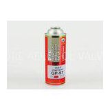 Pressurized Spray Can Aerosol Spray Metal Tin Can , Butane Gas Canister