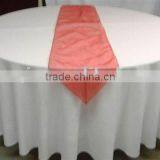 Satin Table Runner for Round Polyester Table Cover Cheap Shining Satin Table Runner