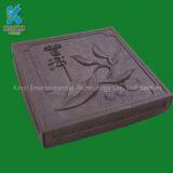 Wholesale Biodegradable Natural Fiber Molded Tea Packaging Box