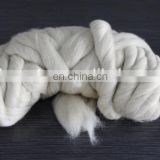 Chinese Manufacture Combed and Worsted Sheep Wool Tops Med Shade 21.5mic/44mm