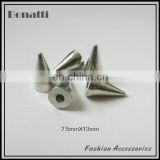 cone-shape studs for clothes