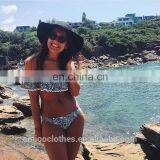 England Cape Beach Bikini Two Piece Set Push up Bathing Suit Moq 1pcs Paypal Accept thumbnail-1