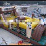 Inflatable Races Obstacle, Castle Jumping Obstacle Course Inflatable, Inflatable Obstacle Games