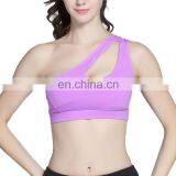 Purple Padding Sleeveless Sports Bra Custom Gym Sport Wear Fitness in Thailand thumbnail-1