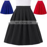 Belle Poque Stock Cotton Spandex Black Vintage 50s Retro Dress Skirt BP000154-1 thumbnail-4