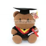 2014 Personalized stuffed plush graduation bear toy