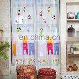 Popular colorful luxury indian window curtain