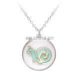 SenFai Animal Shape Inside Elegant Pendant Necklace for Woman thumbnail-1