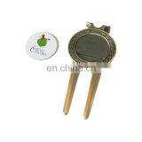 Custom Blank Golf Divot Repair Tool With Ball Marker thumbnail-2