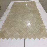 Crema Marfil Arabesque Lantern Shaped Floor Mosaic thumbnail-2