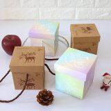 Paper Gift Kraft Empty Package Box thumbnail-4