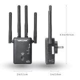 WAVLINK Brand New 3 in 1 AC1200 Dual Band Wireless Router Repeater AP thumbnail-4