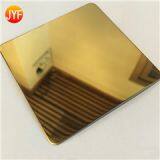 JYFM007 Factory Wholesale 304 Gold Mirror Finished Color Decorative Stainless Steel thumbnail-5