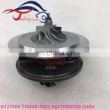 GT2256VK Turbo CHRA FOR 736088-5003S 6470900280 A6470900280 Turbocharger CORE for Mercedes Benz OM647 DE LA 27 Engine thumbnail-4