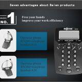 China BN200 Business Telephone + CS11 Business Telephone Headset for Call Center thumbnail-4