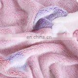 100% Polyester Glue Glow Flannel Blanket Two Sides Brushed Cozy Fleece Throw thumbnail-3