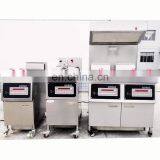 Commercial fast food restaurant automatic double basket lpg gas deep fryer