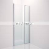 New Style Sliding Bathroom Curved Tempered Shower Glass thumbnail-2