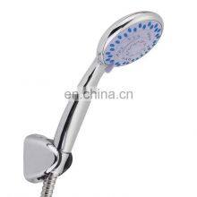 QL102 Hot Sale Hand Shower 3 Functions Chrome ABS Plastic Rain Shower Head