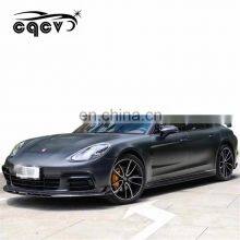 For Porsche Panamera 971 Carbon Fiber Front Lip Back Spoiler Diffuser thumbnail-2