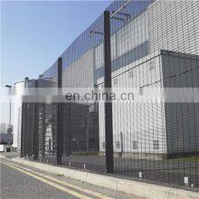 358 Anti Climb Military Prison Airport Bend Welded Mesh Security Fence