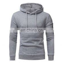 Wholesale Custom Plus Size Fashion Men's Autumn and Winter Warm Sports Long-sleeved Hooded Sweater Jacket Plus Size S-5XL thumbnail-2