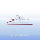 Fashion Design Fushia Pvc Coated Clothes Hanger for Towels thumbnail-1