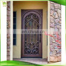 Wrought Iron Pipe Single Door Design Hardware thumbnail-5