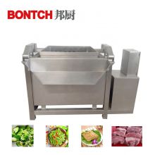 sus304 stainless steel meat cooking pots equipment chilli blanching machine