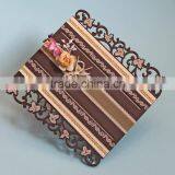 High Quality Fancy Luxury Laser Engrave Wedding Invitation Cards thumbnail-2