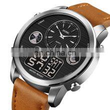 1653 Skmei High Quality Logo Brand Custom Wrist Watch Men Sport Military Watch Compass Dual Time Hour thumbnail-3