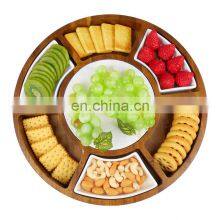 Acacia Wood Cheese Board Knife Set Charcuterie Board With Cutlery In Double Marble 2 Serving Utensils thumbnail-2