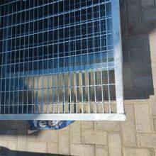 Shunbang Spot Hot-dip Galvanized Ditch Cover Plate Platform Step Plate Steel Grating Heavy Profiled Grid Ditch Cover Plate thumbnail-5