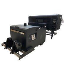 A3 33CM /13inch DTF Printer direct to film  t-shirt printing machines vinyl digital printer XP600 dual  print heads 4colors/6colors garment printing machines manufacturer