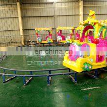 Children Indoor Playground Cheap Track Train for Kids thumbnail-1